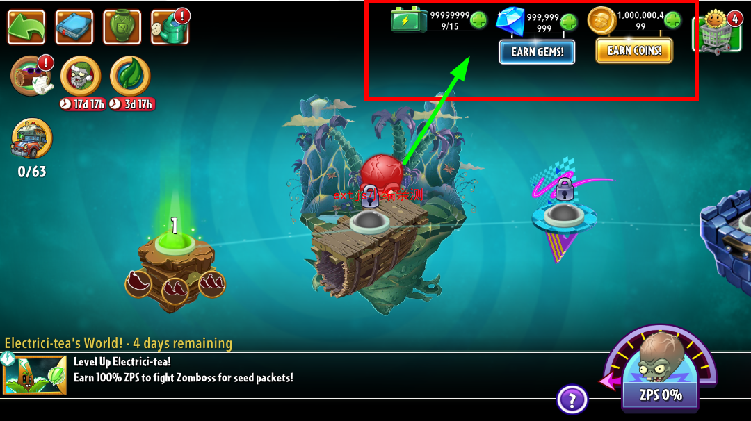 植物大战僵尸2国际版破解版