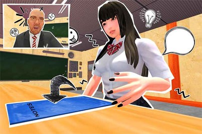 高中女生模拟器图3