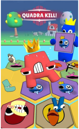 Alphabet Fall .io Match Race图1