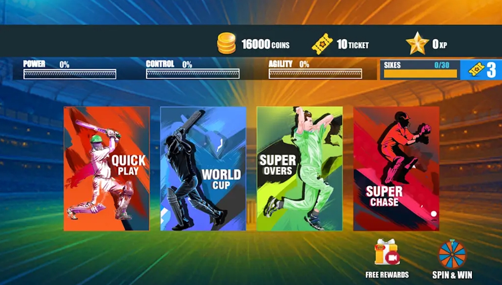 板球对决：T20之战（Cricket Showdown: T20 Battle）游戏图1
