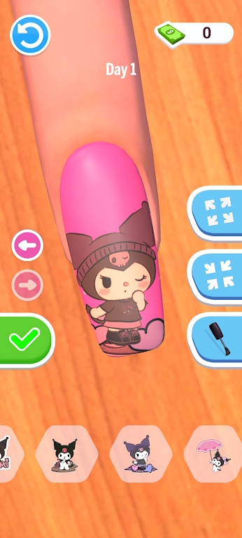 Kuromi Nail Salon手游图3