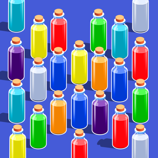 倒水解压排序游戏