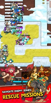 Merge Warrior Adventure Battle最新版图1