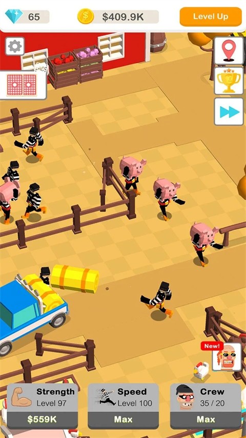 猛男搬家才（Idle Robbery）游戏图2