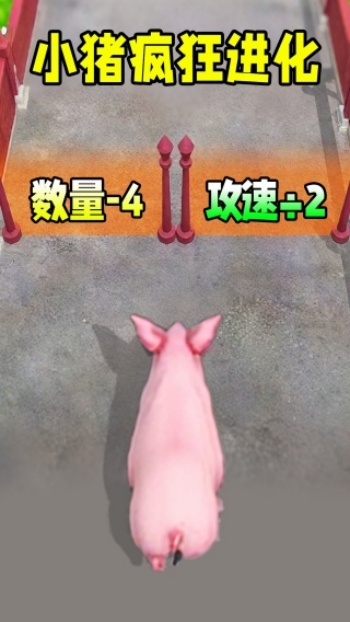 小猪疯狂进化游戏图1