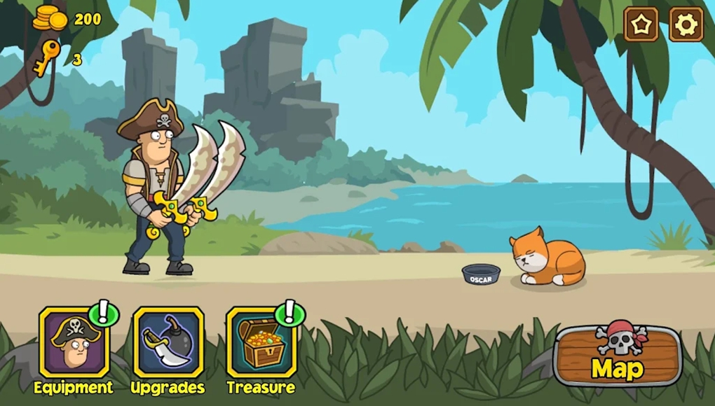 森雅与奥斯卡：海盗岛（Senya and Oscar: Pirate Island）游戏图1