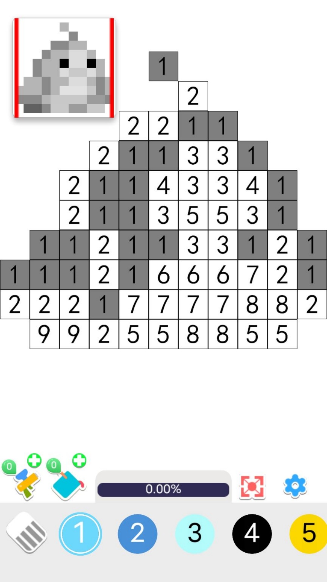钻石填涂画游戏图1
