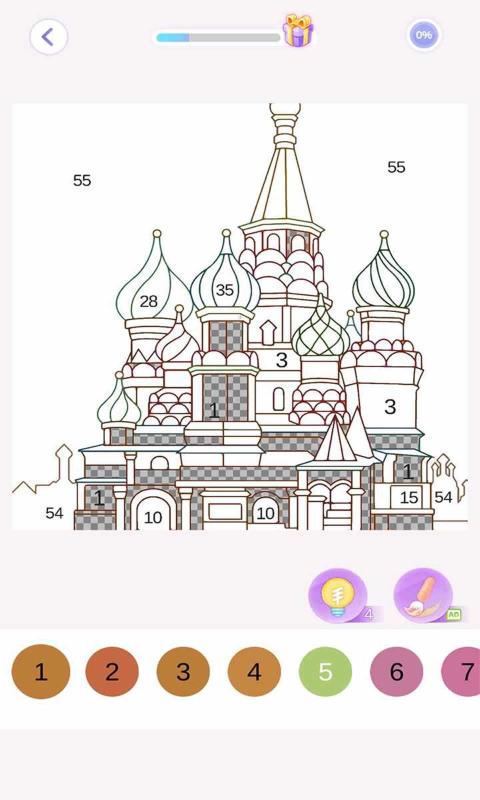卡通涂色游戏图3