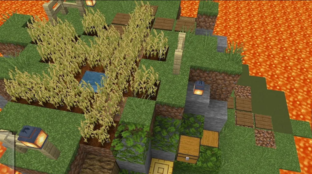 单方块熔岩生存（One Block Lava Survival）游戏图2