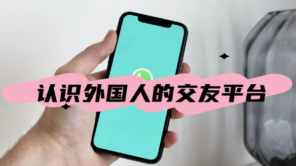 认识外国人的交友平台