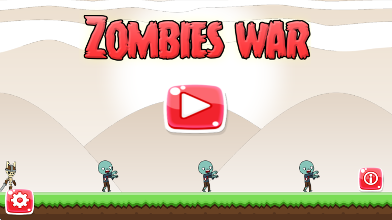 弹弓僵尸战争（Angry zombies）图1