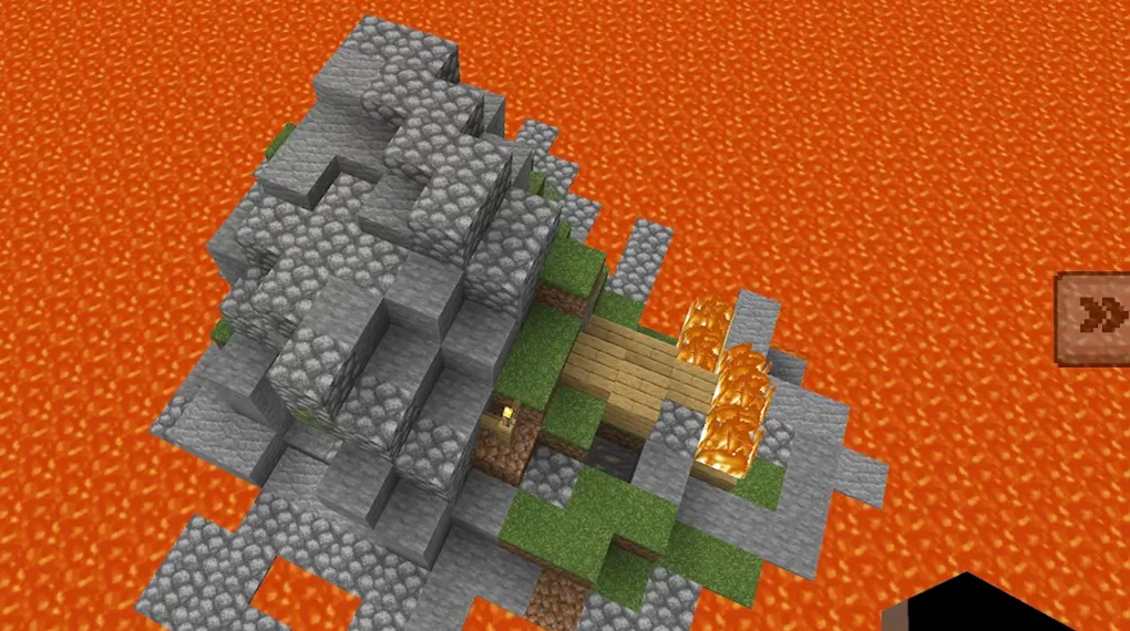 单方块熔岩生存（One Block Lava Survival）游戏图3