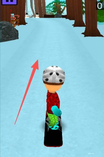 Snowboard Run: Frozen Dash游戏图1
