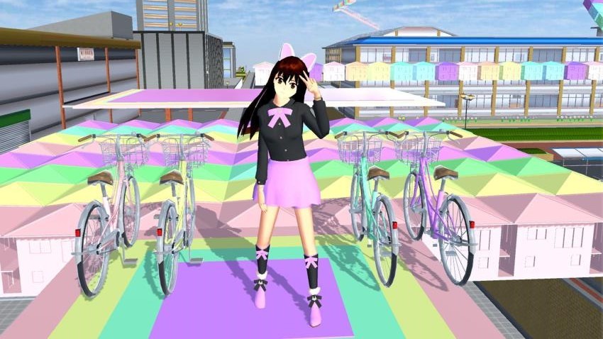 樱校女孩冲冲冲游戏图1