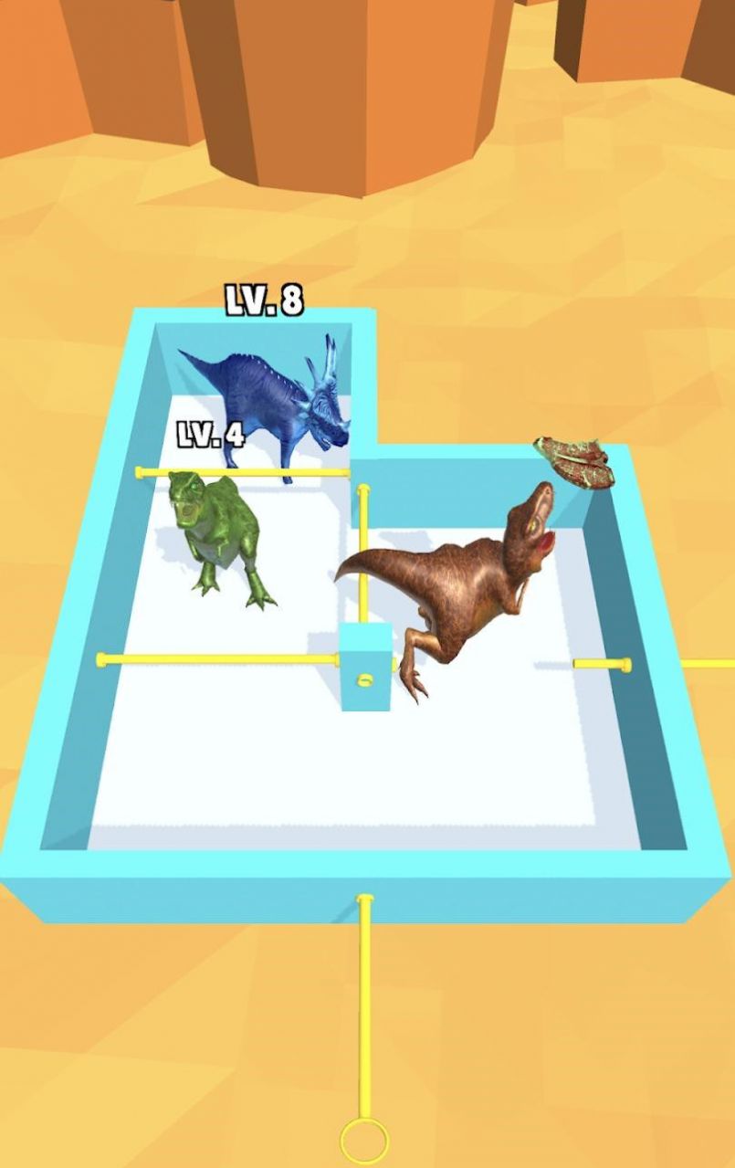Dino Merge Maze游戏图3