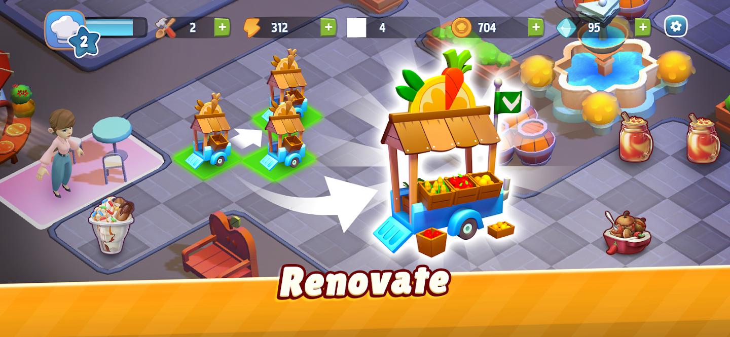 Adventure Chef: Merge & Serve!游戏图3