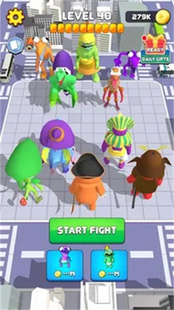 Color Friends Monster Battle游戏图3