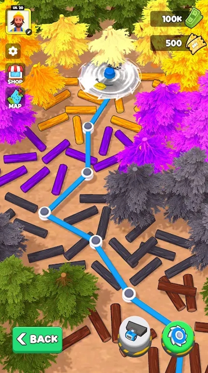 伐木工:木材帝国(Wood Chopper: Lumber Empire)游戏图2