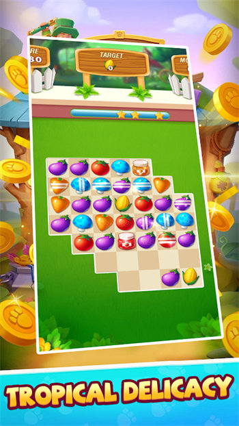 Tropical Match游戏图2