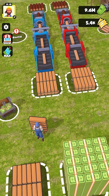 伐木工:木材帝国(Wood Chopper: Lumber Empire)游戏图1