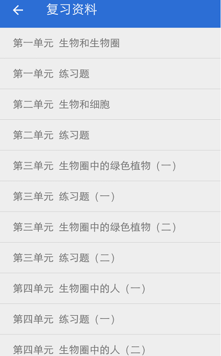 初中生物大全软件图1