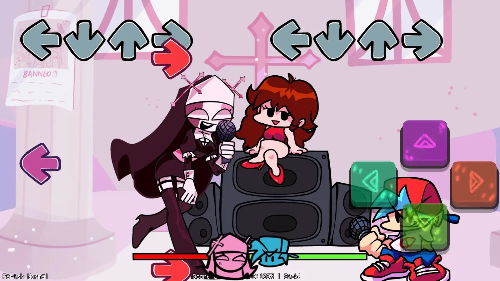 FNF教堂模组(Friday Night Funkin' Mid-Fight Masses)图2