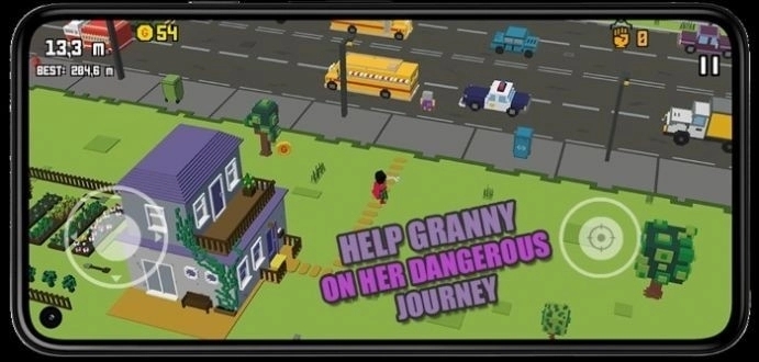 Crossy Granny游戏图1