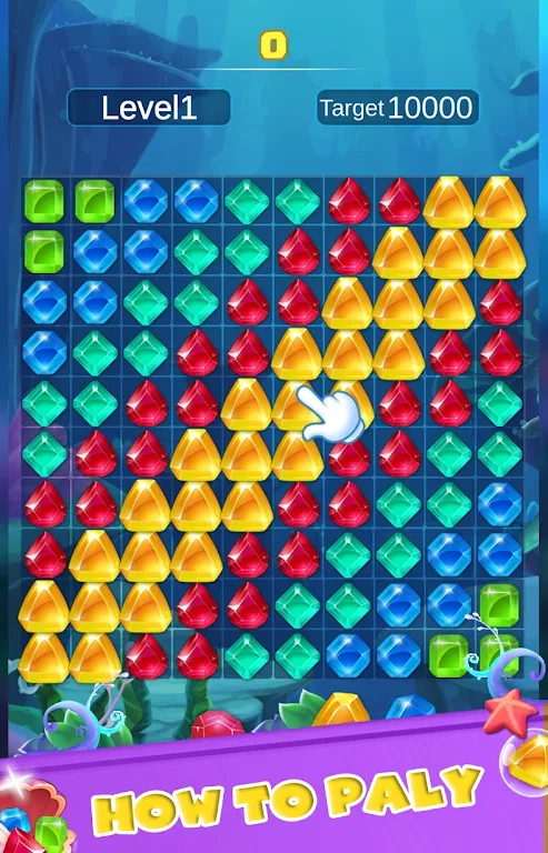 Crazy Gem Blast游戏图2