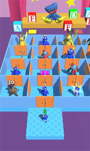 ​彩虹怪物房间迷宫（Maze Monster）图1