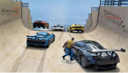 汽车特技比赛(Car Stunt Races)图3