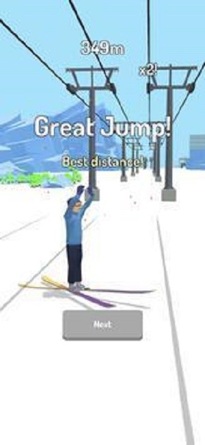 Ski Jumper 3D游戏图3