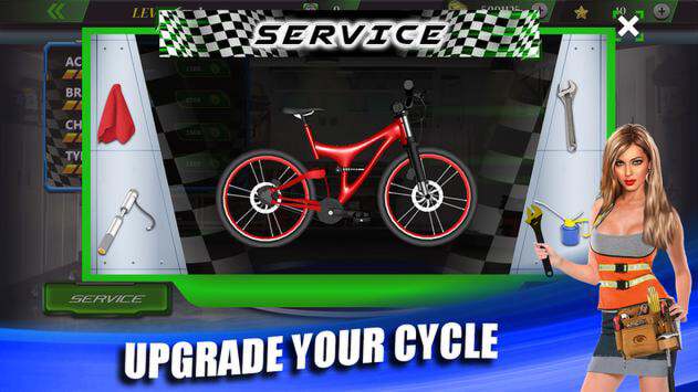 Crazy Bicycle Race图1
