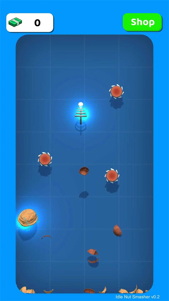 空闲坚果粉碎机（Idle Nut Smasher）游戏图1