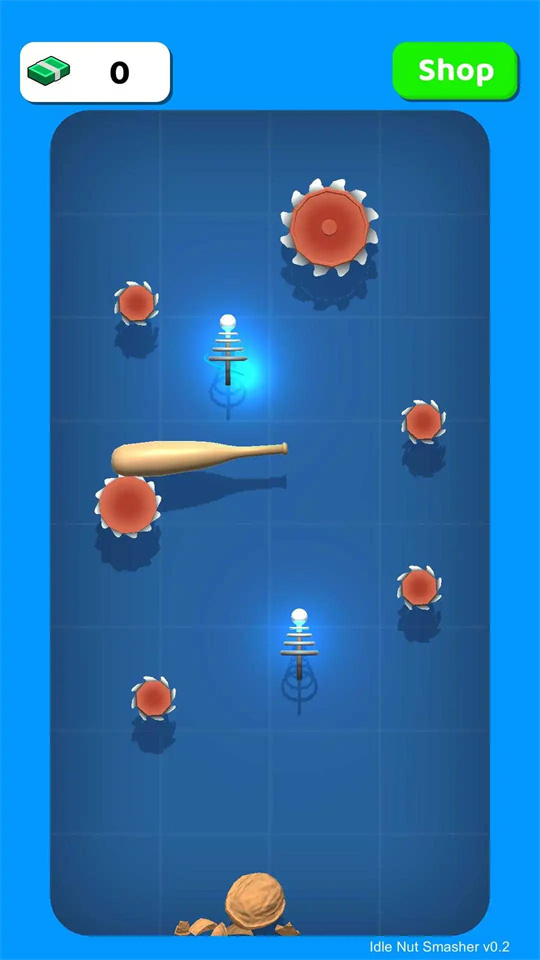 空闲坚果粉碎机（Idle Nut Smasher）游戏图2