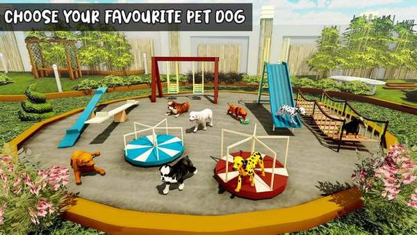 Virtual Family Pet Dog Family Adventure Game游戏图1