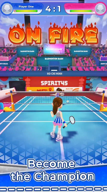 羽毛球狂欢（Badminton Bash）游戏图1