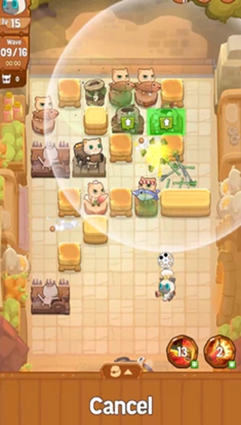 猫咪厨师:防御游戏图3