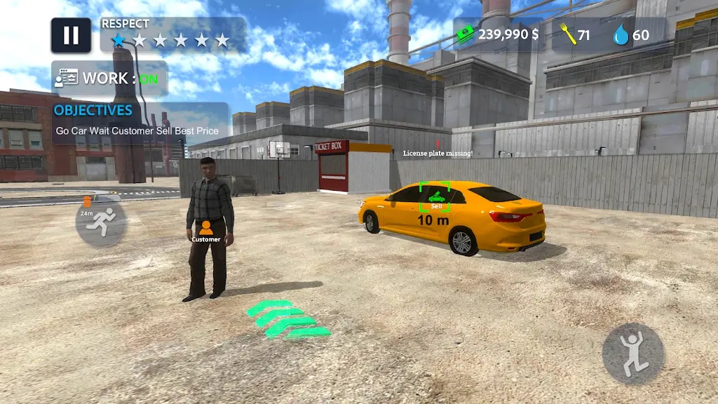 Car Dealer Driving Simulator游戏图2