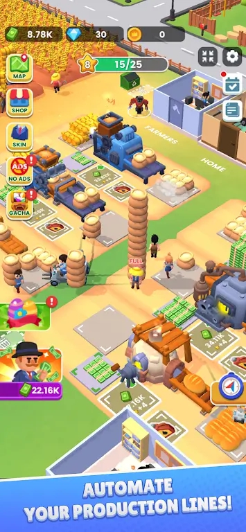Farm Empire: Idle Harvest Inc游戏图3