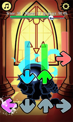 FNF独立十字架（Fnf Indie Cross Mod）游戏图2