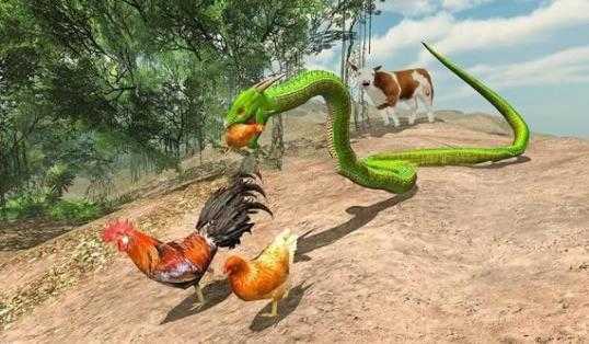 饥饿蛇狩猎