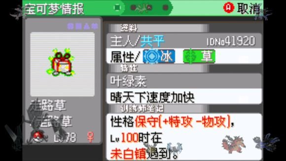 口袋妖怪日月宝石八木特别篇内置修改器图3