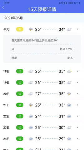 朝夕天气第2张截图