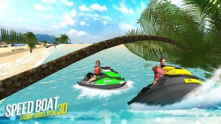 快艇竞速模拟器3D(Speed Boat Racing Simulator 3D)第3张截图