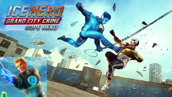 Ice Hero Gangster City Crime Simulator