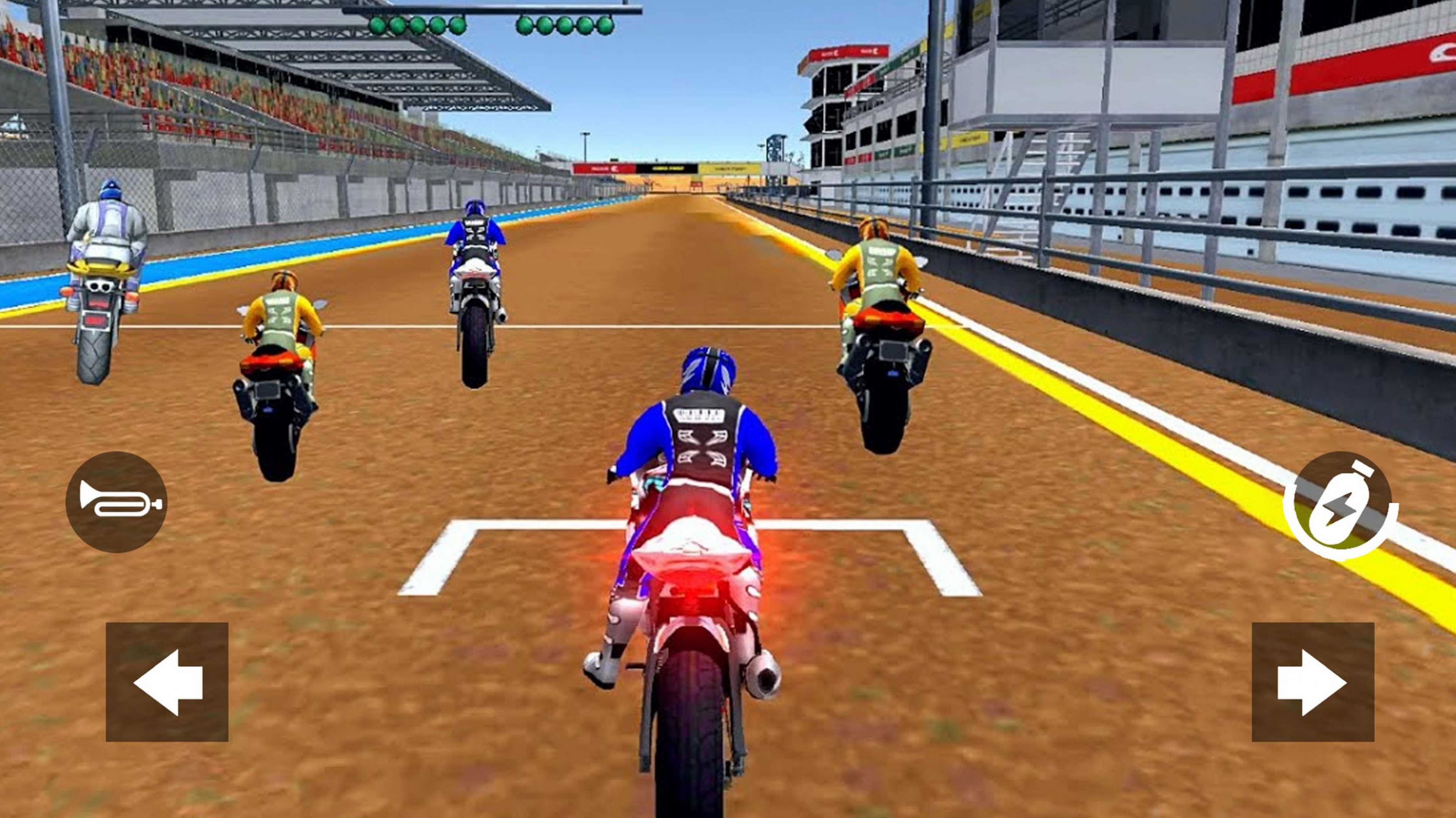 Motorbike Kick Race