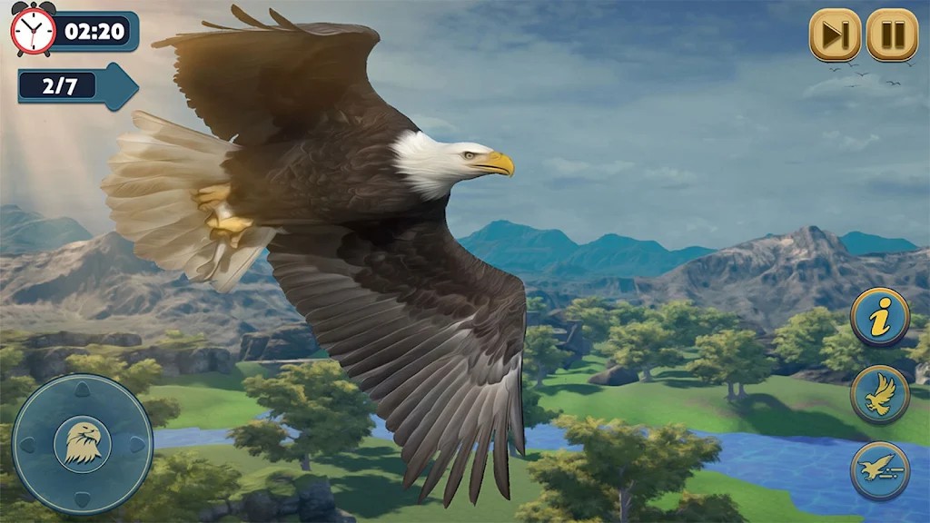 Flying Bird Eagle Simulator 3D