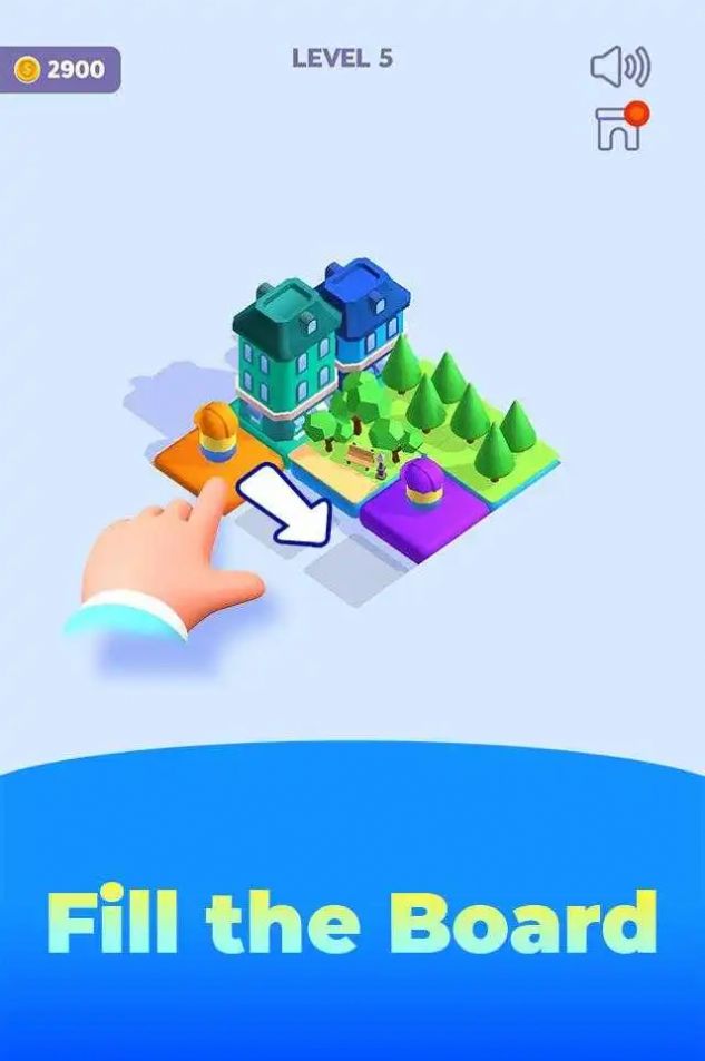 Pocket City Tiles 3D