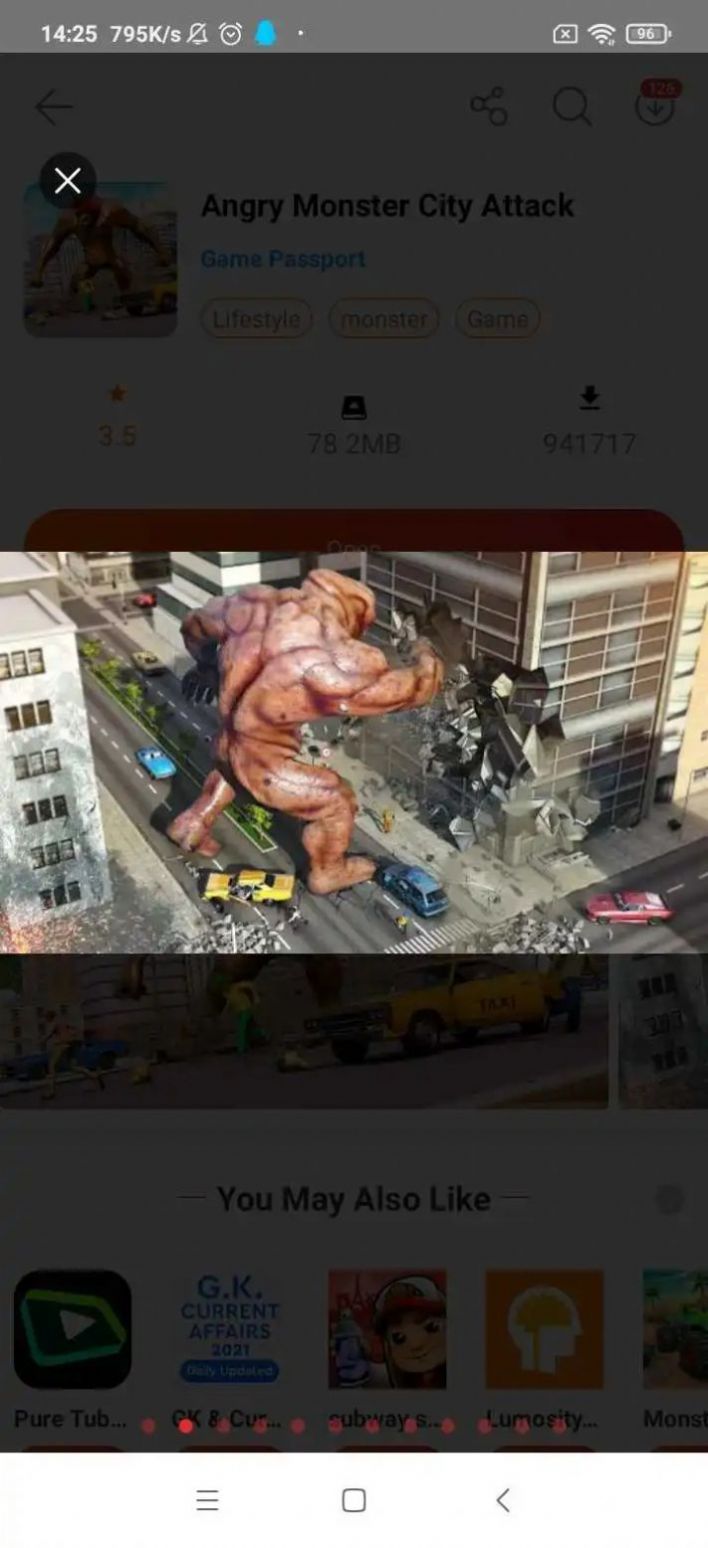 Angry Monster City Attack第3张截图