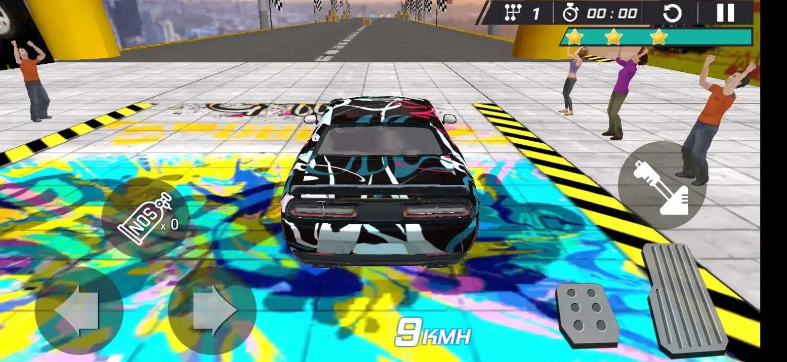 汽车特技大型斜坡车（Car Stunts Mega Ramp Car）